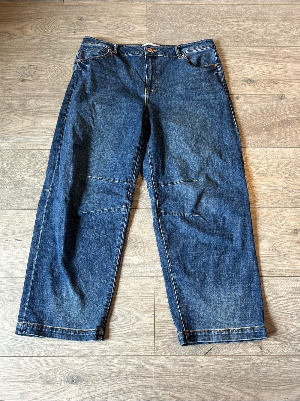 Cabi Cooper Barrel Jeans Size 14